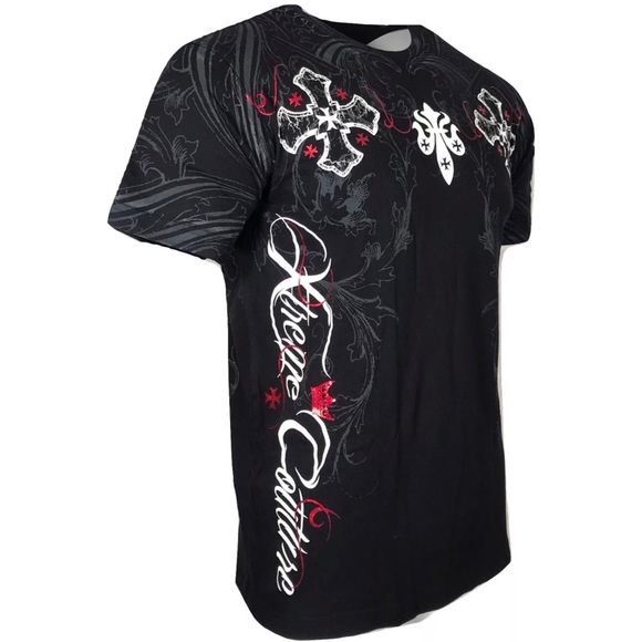 XTREME COUTURE by AFFLICTION Men T-Shirt GLORIOUS - Picture 7 of 7